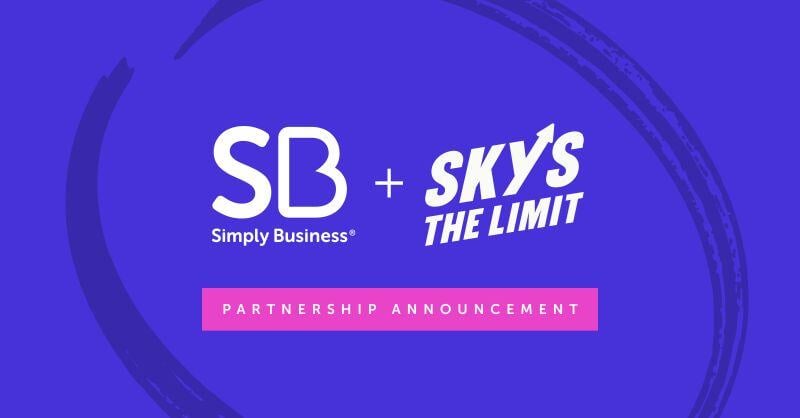 Sky's the Limit Partners with Simply Business