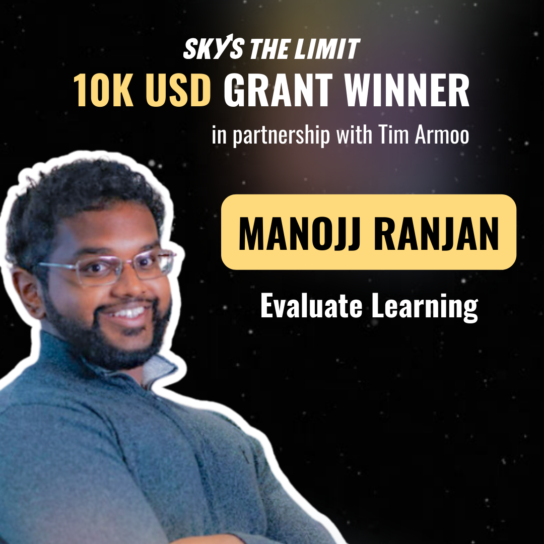 Manojj Ranjan of Evaluate Learning